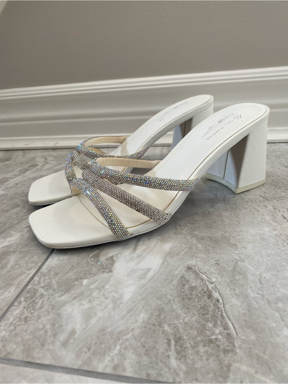 Call It Spring Block Heels Size 9
